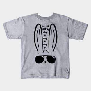 Hip Hop Hooray! Old School Easter Bunny Kids T-Shirt